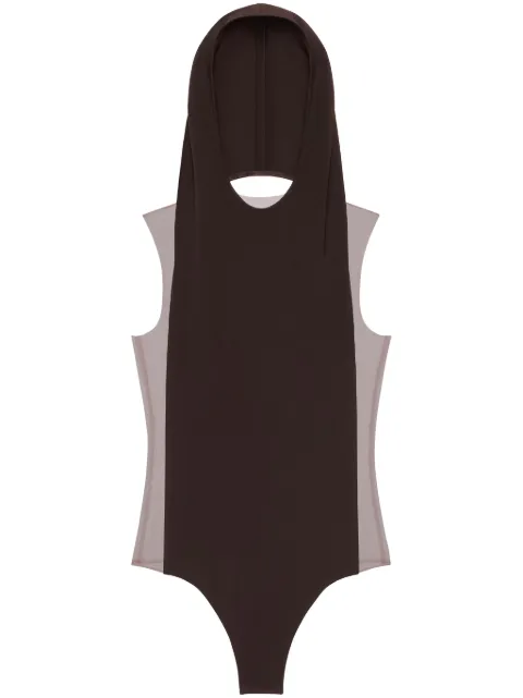 Courrèges Illusion hooded bodysuit