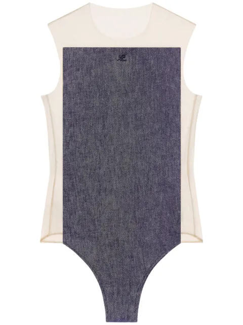Courrèges بودي سوت جينز 'إيلوجن'