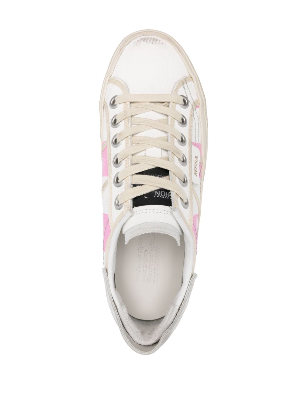 Shop Hidnander Mesa Sneakers In White