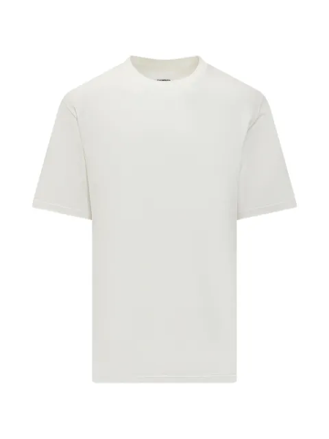 Jil Sander Camiseta de algodão com estampa de logo