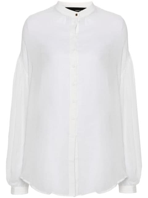 Isabel Benenato semi-sheer shirt