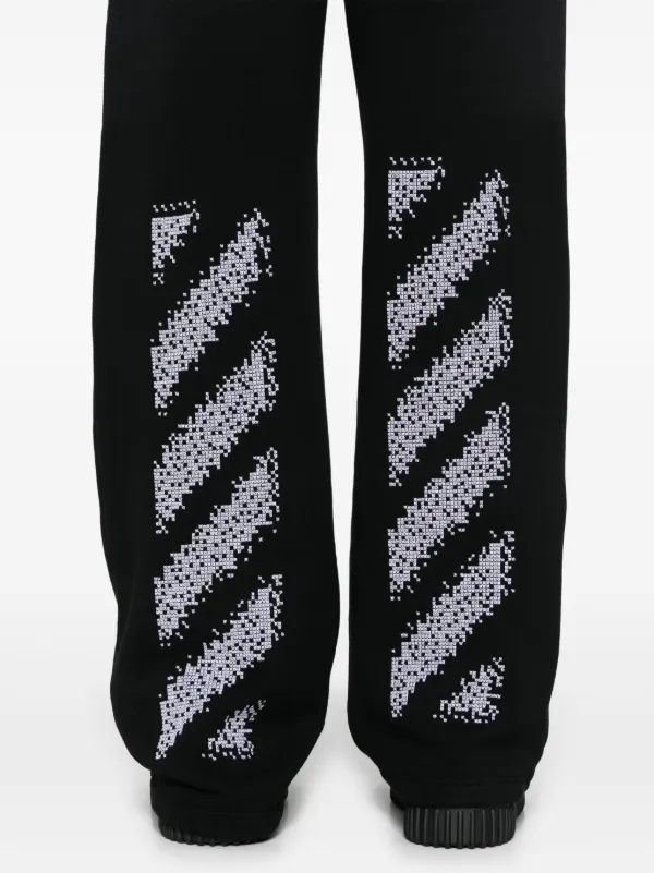 Off-White Diag-stripe Track Pants | Black | FARFETCH