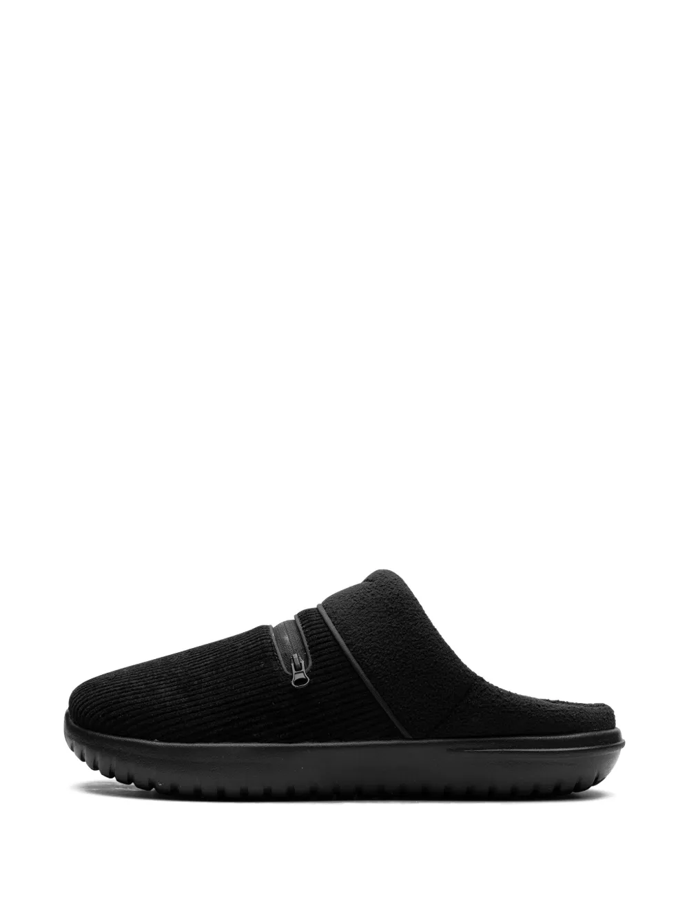 Nike Burrow SE NA "Triple Black" slippers Zwart