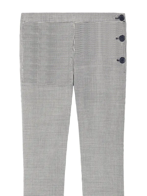 Courrèges Oblique Trousers | Black | FARFETCH