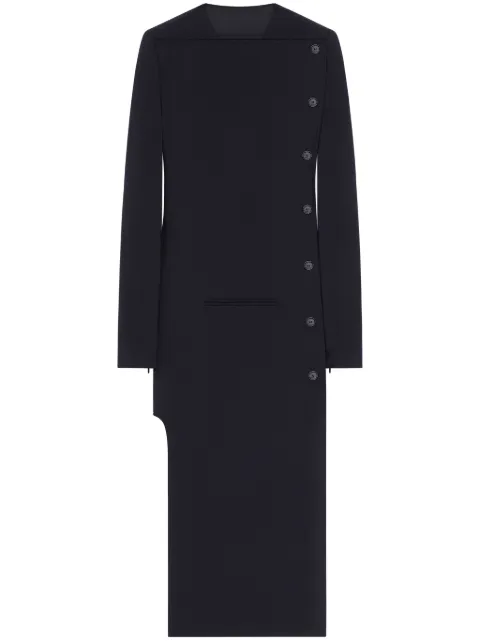 Courrèges معطف مفصل بأزرار