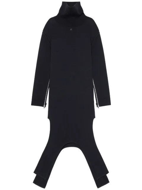 Courrèges knit maxi dress