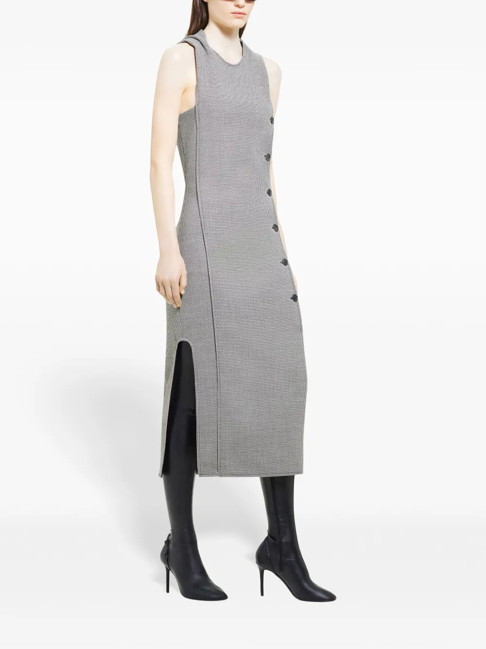 Courrèges Oblique jurk Grijs