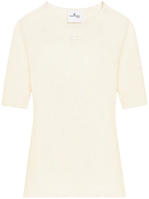 Courrèges Solar ribbed sweater