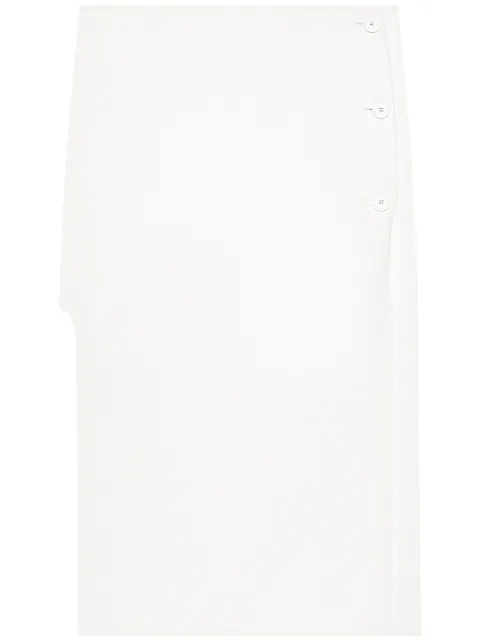 Courrèges falda midi Oblique Heritage