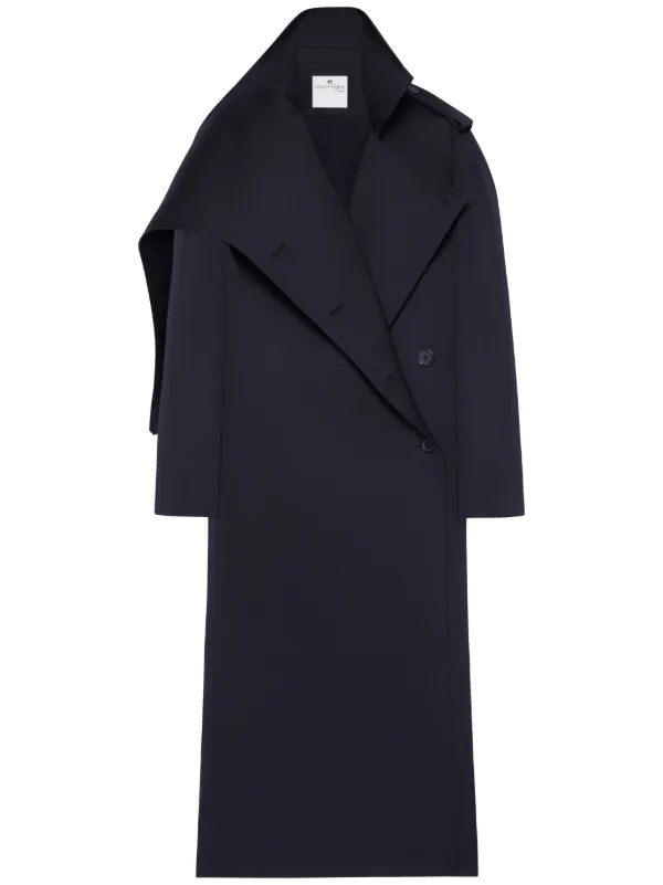 COURREGES＞＞＞コットン オブリーク トレンチコート COURREGES＞＞＞コットン オブリーク トレンチコート (Courreges