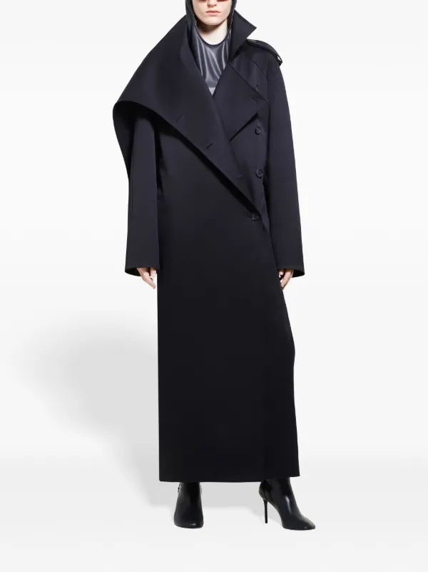 COURREGES＞＞＞コットン オブリーク トレンチコート COURREGES＞＞＞コットン オブリーク トレンチコート (Courreges