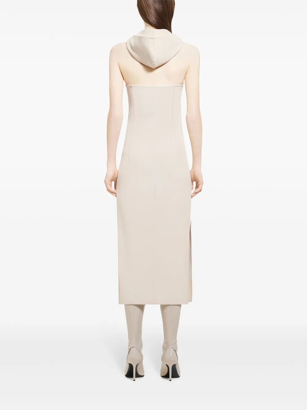 Courrèges Oblique jurk Beige