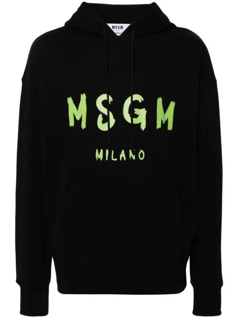 MSGM hoodie con logo estampado