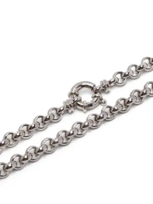 1017 ALYX 9SM Buckle Chainlink Necklace | Silver | FARFETCH