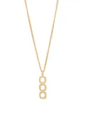 Tom Wood cushion pendant necklace - Gold