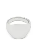 Tom Wood oval signet ring - Silver