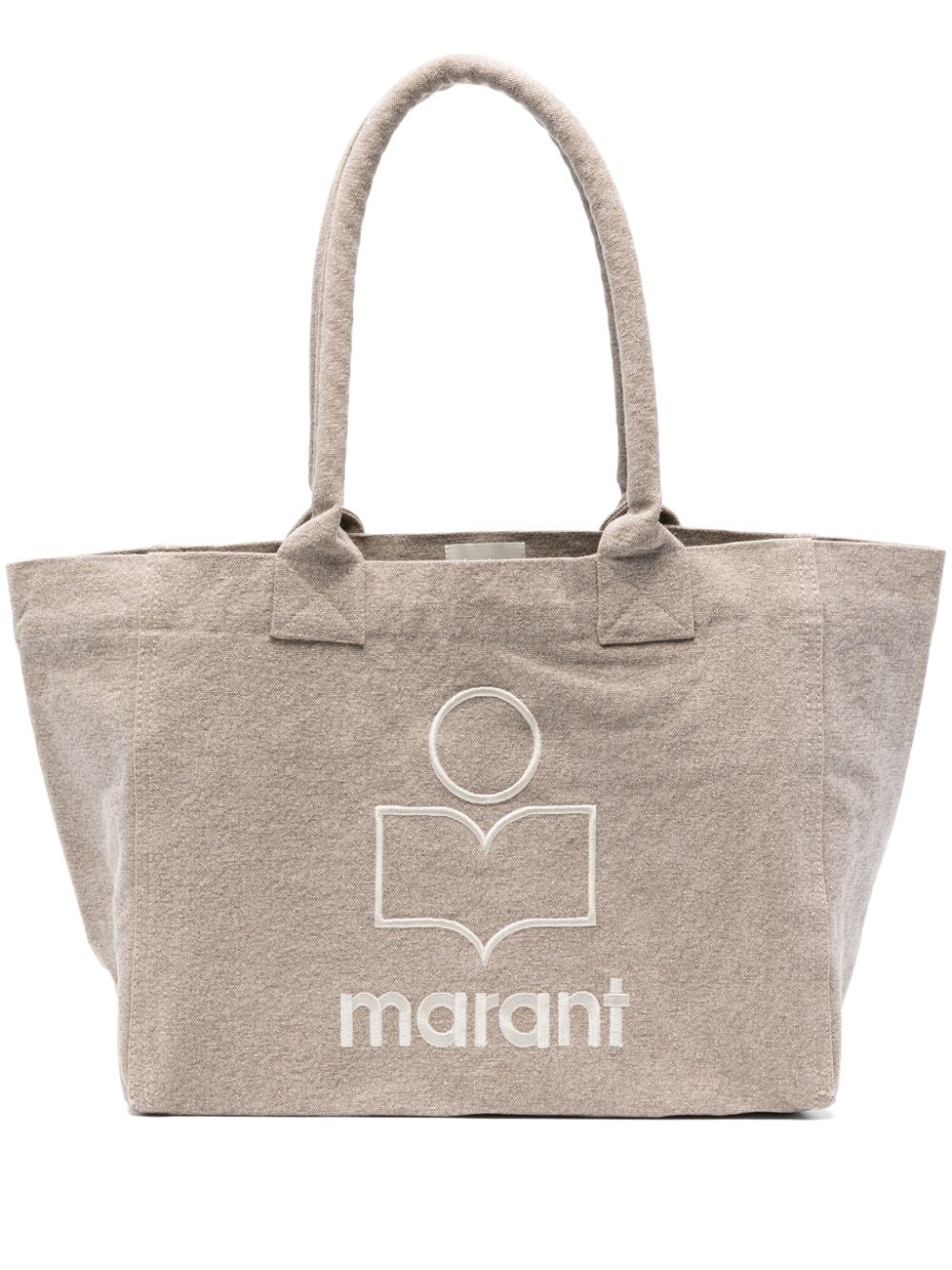 Shop Isabel Marant Yenky Tote Bag In Neutrals