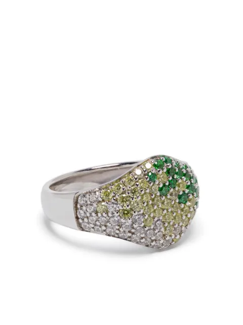 Tom Wood Mini Oval cocktail ring