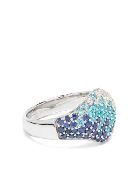 Tom Wood zirconia-embellished ring
