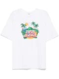 Casablanca Casa Beach Wave T-shirt - White