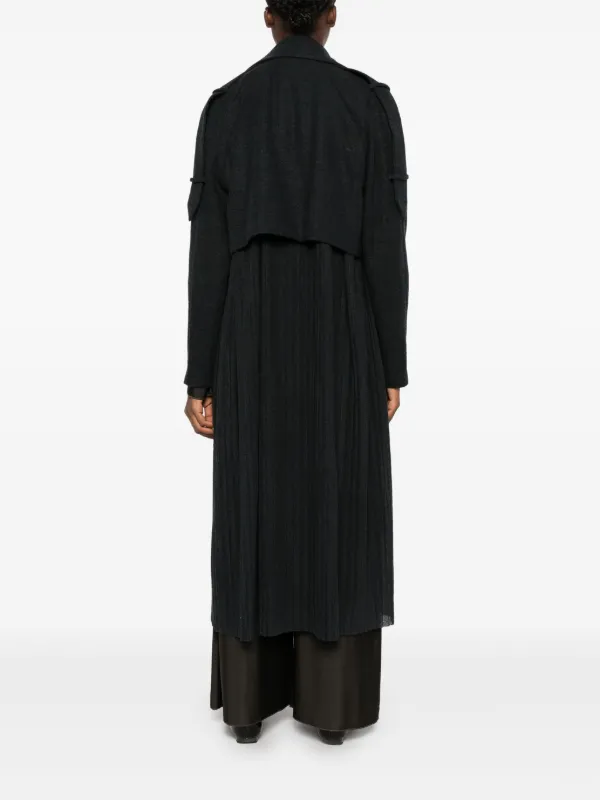 Giorgio Armani double-breasted Coat | Grey | FARFETCH
