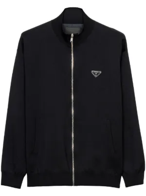 Valentino Garavani ヴァレンティノ V Crew パッチ カーディガン