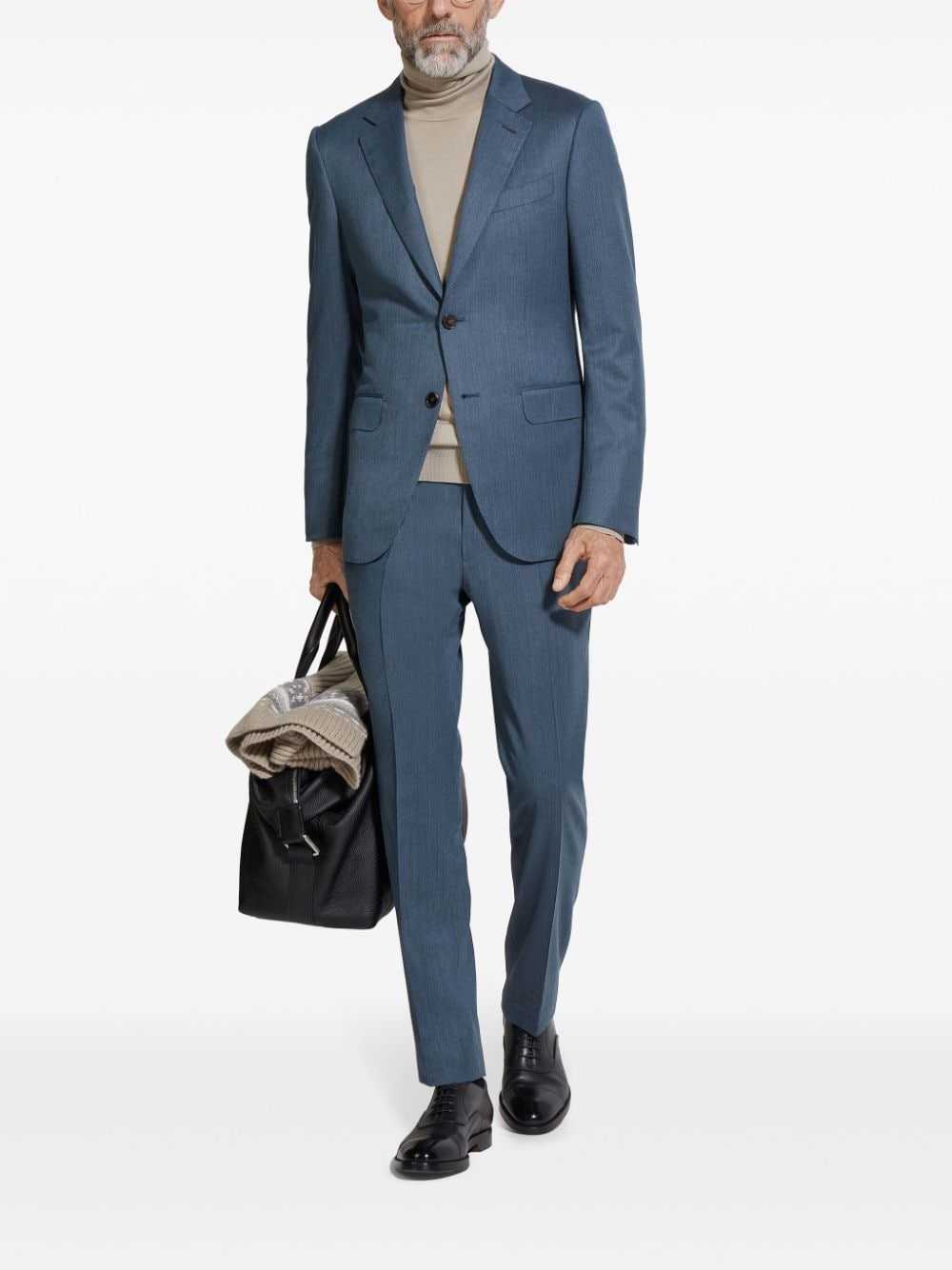 Zegna wool suit - Blauw