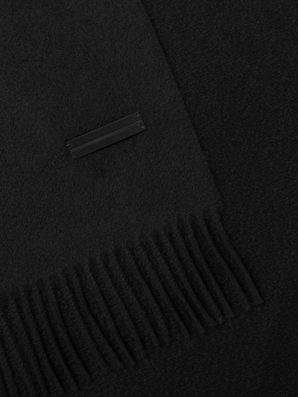 Shop Zegna Oasi Cashmere Scarf In Black