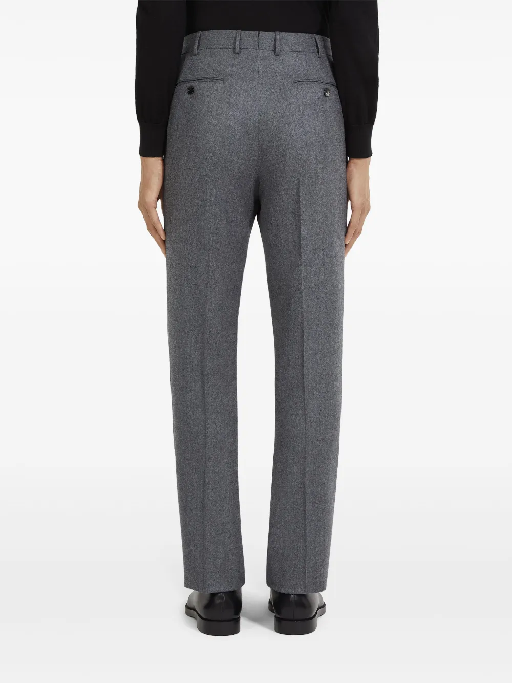 Zegna Wollen broek Grijs