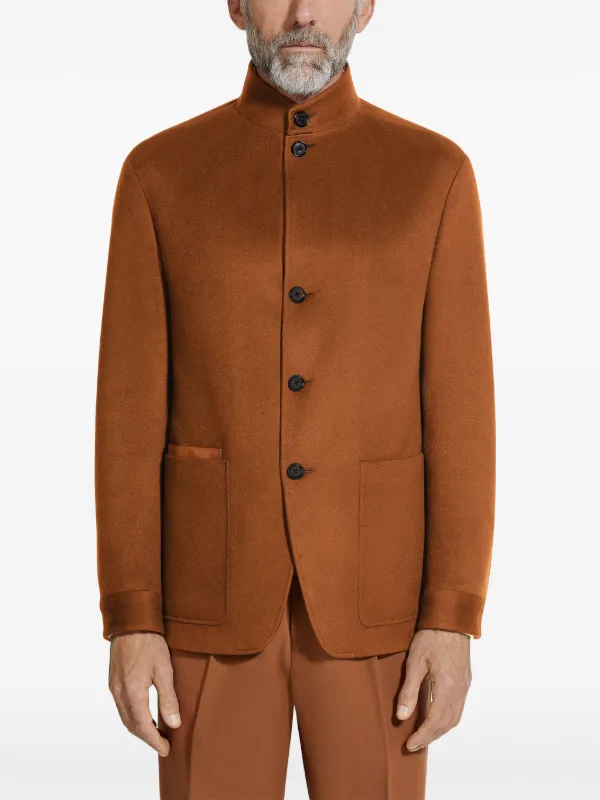 Zegna Oasi Cashmere Il Conte Jacket | Brown | FARFETCH