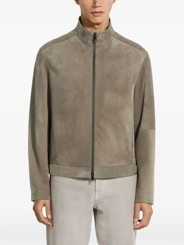 Zegna Suede Jacket | Neutrals | FARFETCH Zegna Suede Jacket | Neutrals | FARFETCH