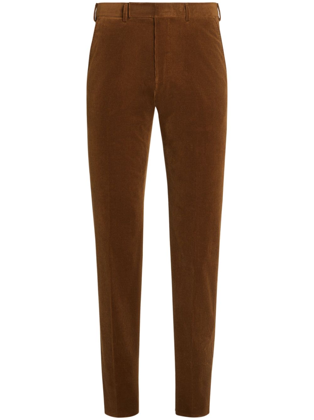 Zegna Cashco straight-leg trousers - Brown