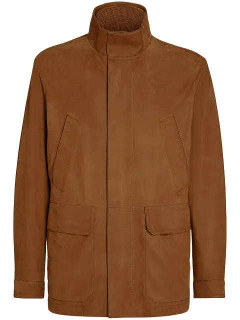 Zegna Elements Vetta suede jacket