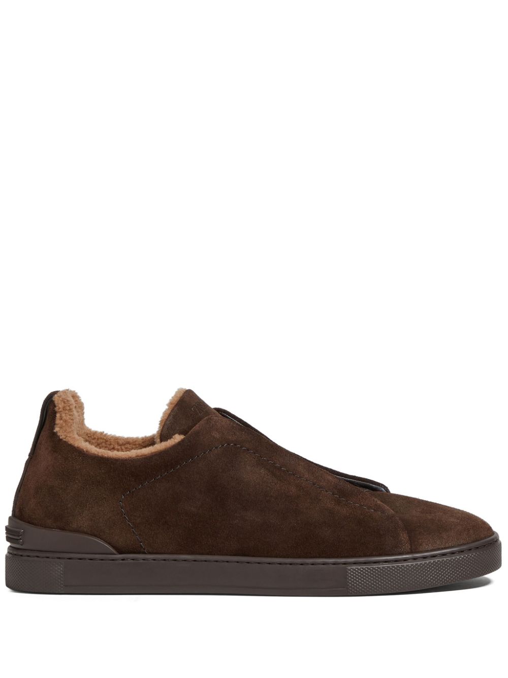 Zegna Triple Stitch sneakers Brown