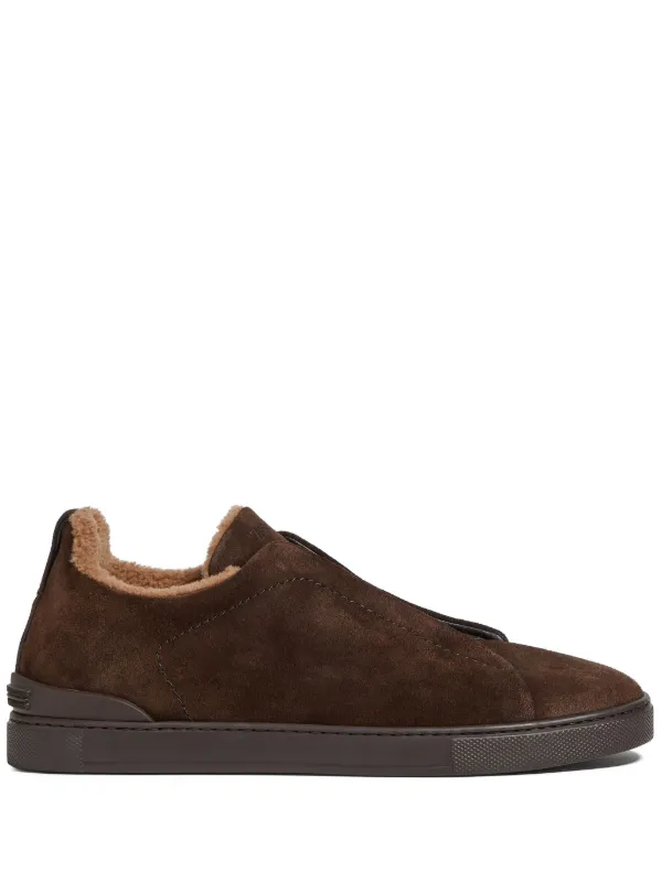 スニーカー ZEGNA 'Triple Stitch' sneakers Brown 24504999_55870258_600.jpg