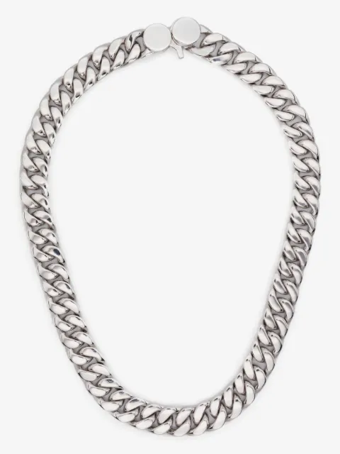 Tom Wood collar de cadena barbada