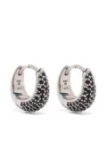 Tom Wood Ice Huggies Pave earrings - Silver