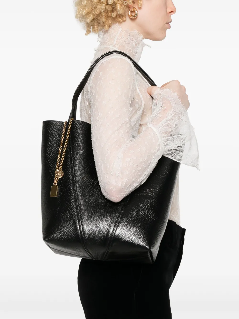 Chloé Spin medium shopper - Zwart