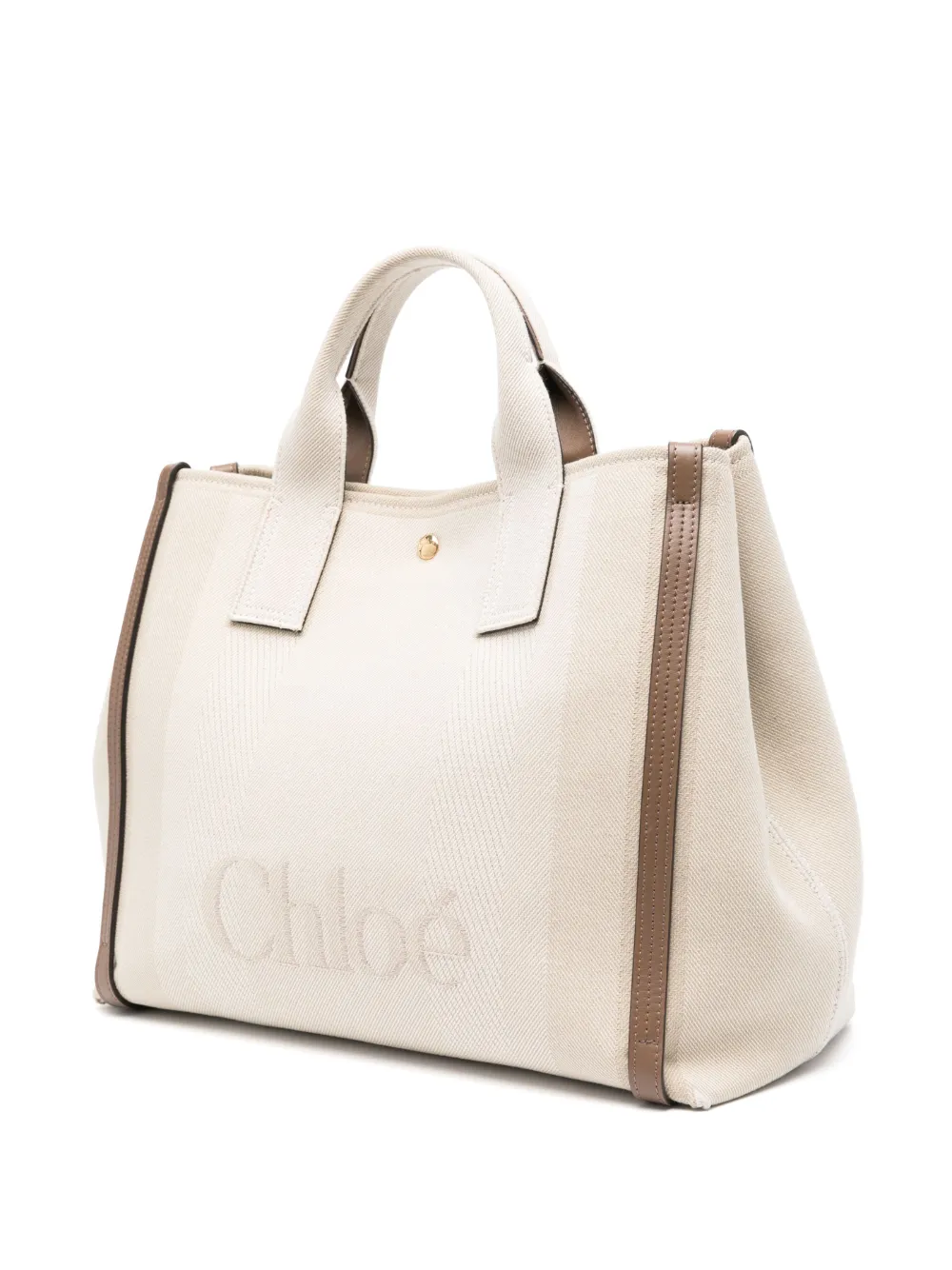 CHLOÉ LARGE CARRY TOTE BAG