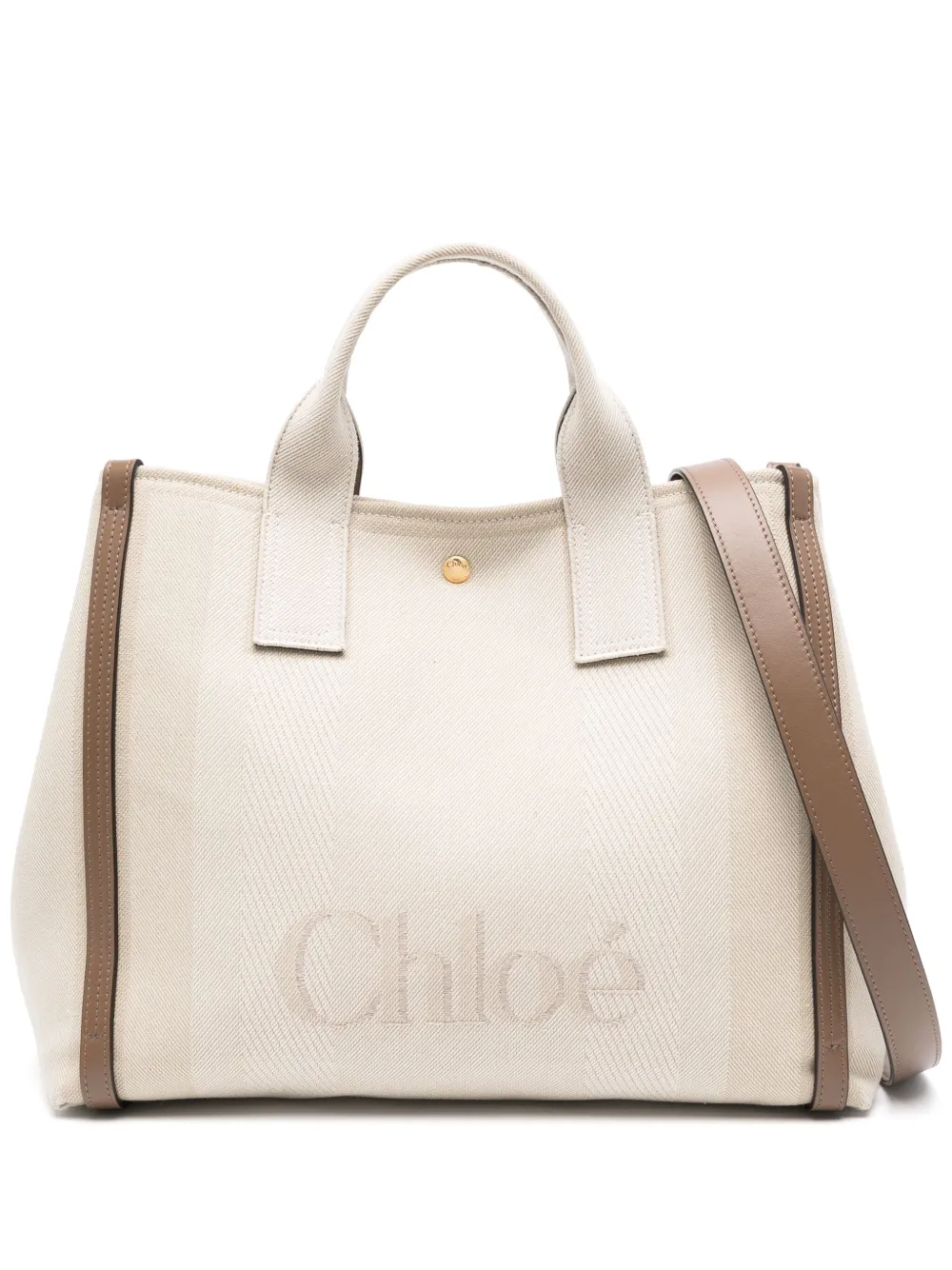 CHLOÉ LARGE CARRY TOTE BAG