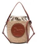 Chloé small Horse Medal bucket bag - Neutrals
