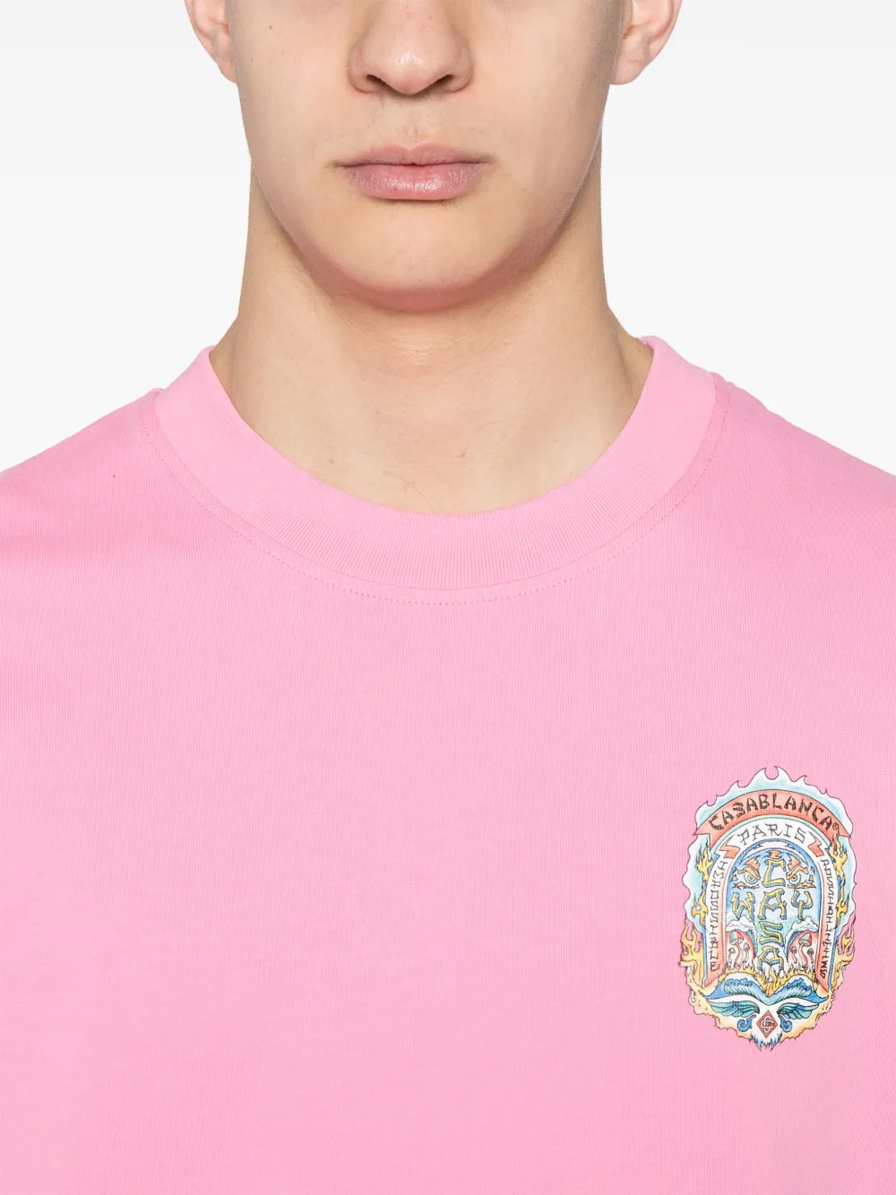 Casablanca Casa Way Skate T-shirt Roze