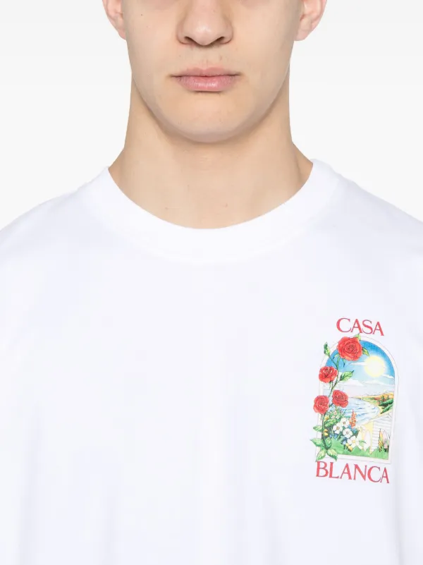 Casablanca LA Days Tシャツ Casablanca La Days T-shirt | White | FARFETCH