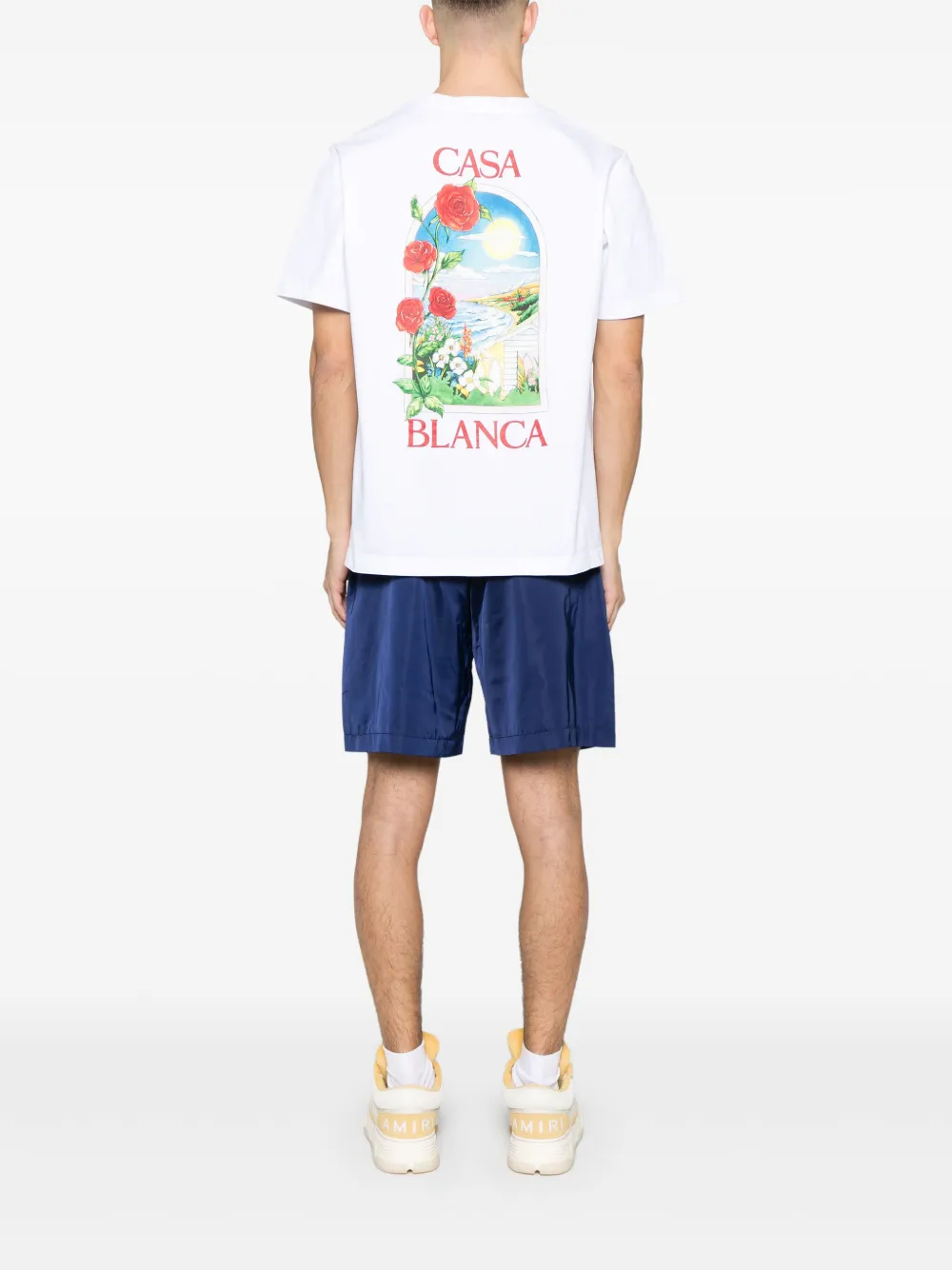 Casablanca La Days T-shirt - Wit