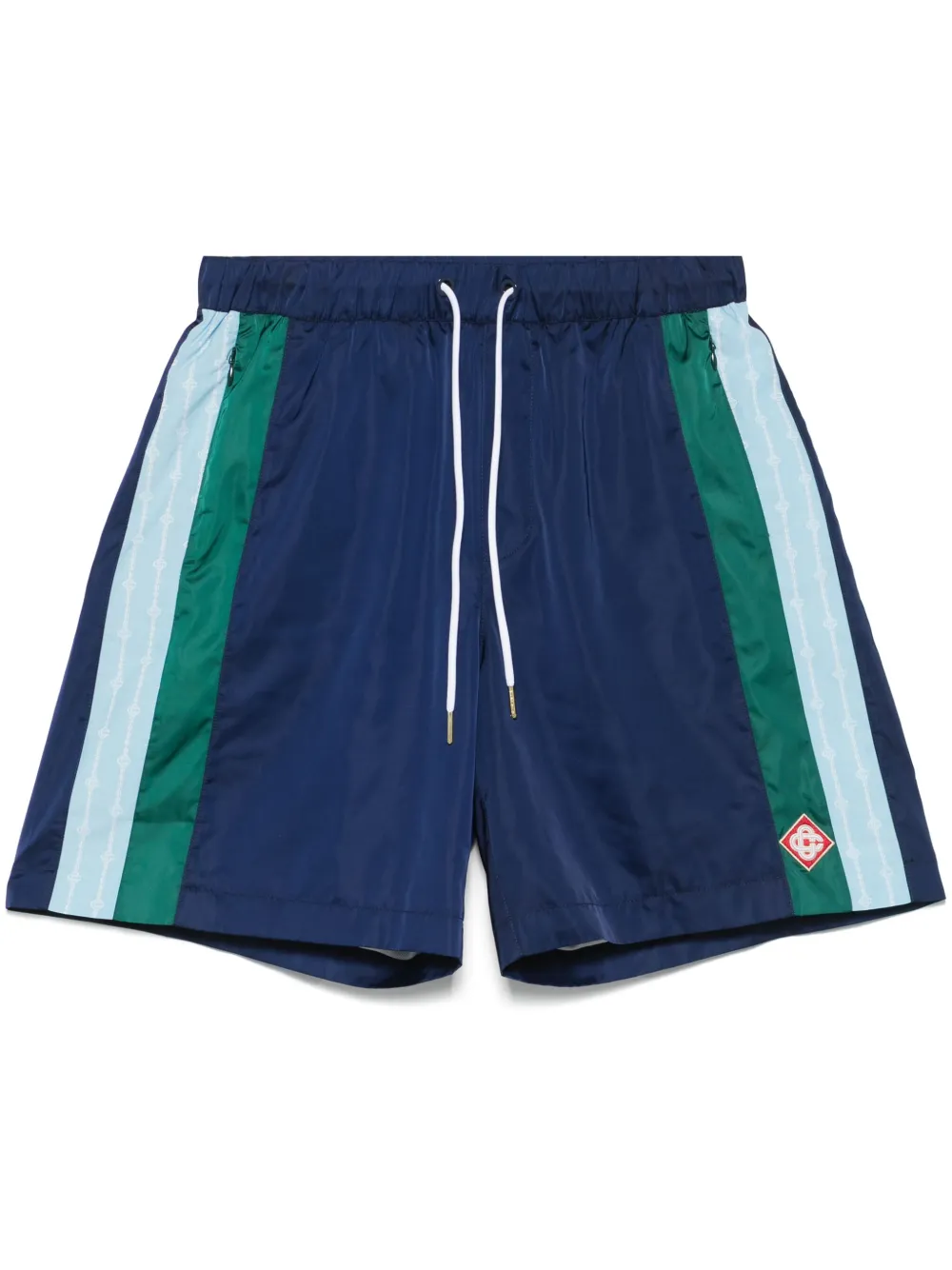 Casablanca Short com detalhe de listras | Azul | Image 1