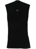 Giorgio Armani jersey short-sleeved top - Black