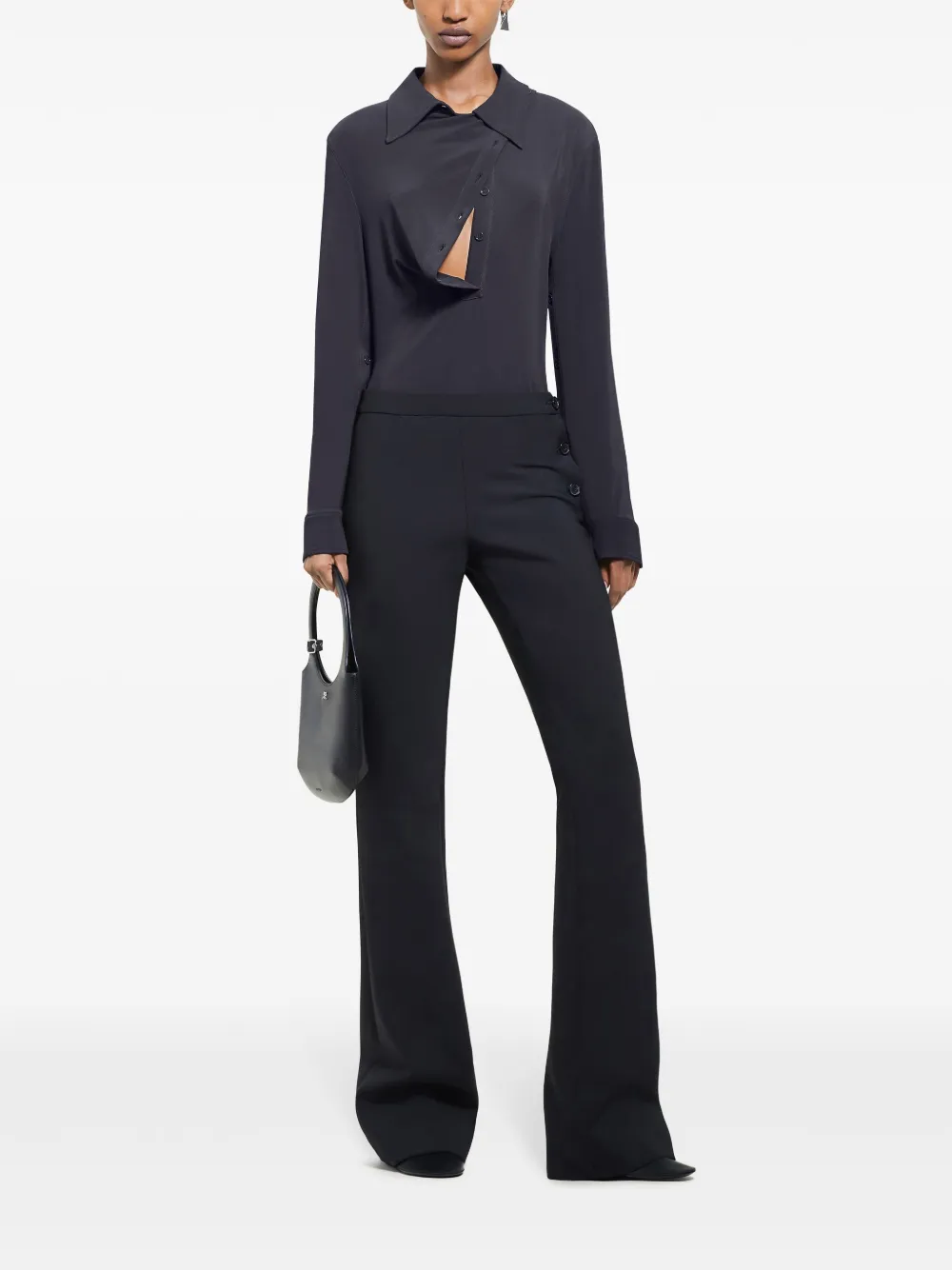 Courrèges Oblique top - Blauw