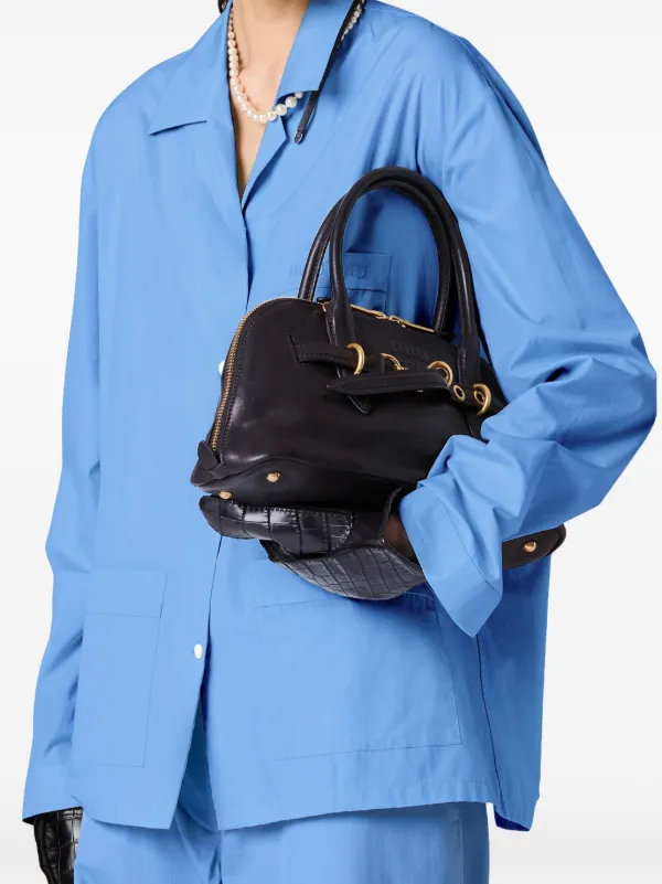 Miu Miu Pocket Shirt | Blue | FARFETCH