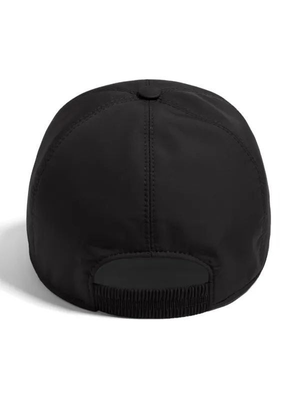 Zegna Technical Fabric Baseball Cap | Black | FARFETCH