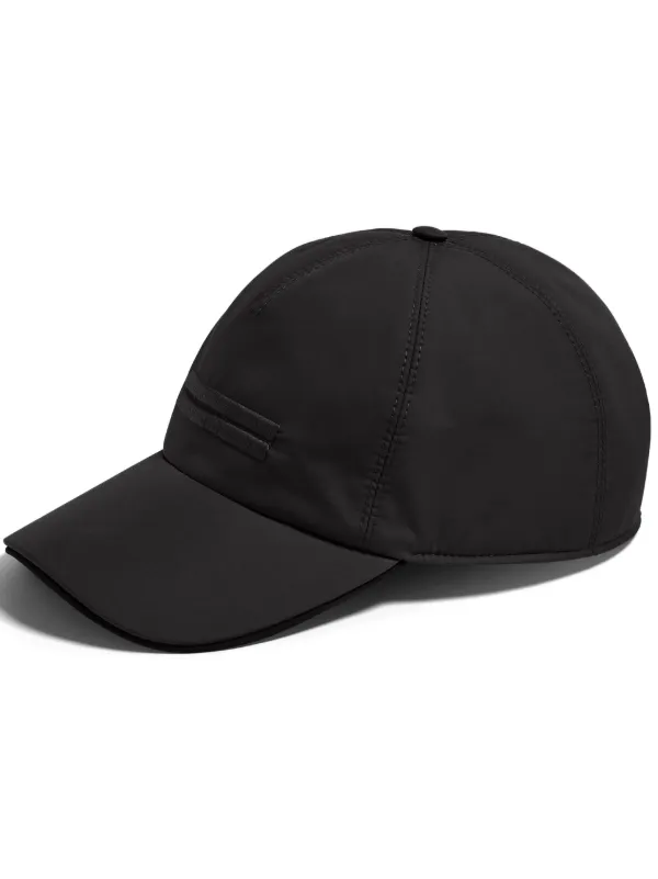 Zegna Embroidered Baseball Cap | Black | FARFETCH
